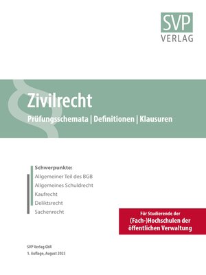 cover image of Zivilrecht